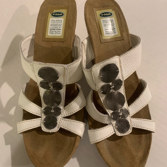 *LAST CHANCE* Dr. Scholl’s Wedge Slides Sandals Size 7.5 - Picture 2 of 5